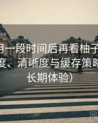 连续使用一段时间后再看柚子影视院：加载速度、清晰度与缓存策略观察（长期体验）