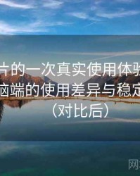 白虎图片的一次真实使用体验：在手机与电脑端的使用差异与稳定性表现（对比后）