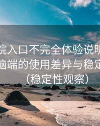 樱花影院入口不完全体验说明：在手机与电脑端的使用差异与稳定性表现（稳定性观察）