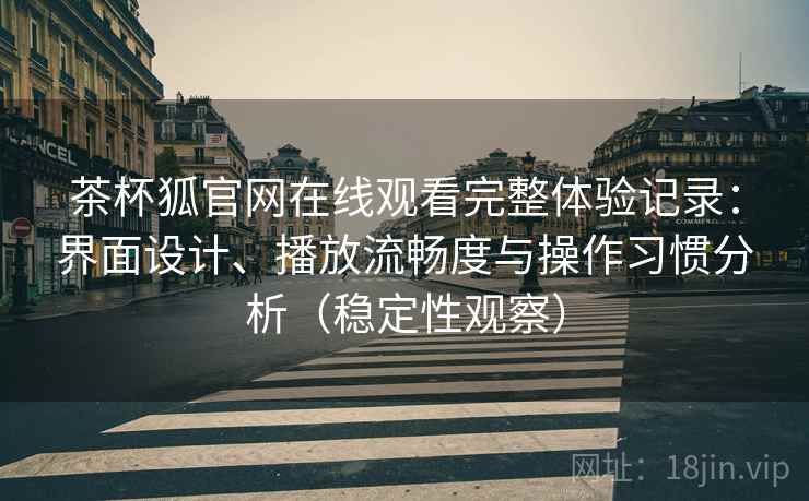 茶杯狐官网在线观看完整体验记录：界面设计、播放流畅度与操作习惯分析（稳定性观察）