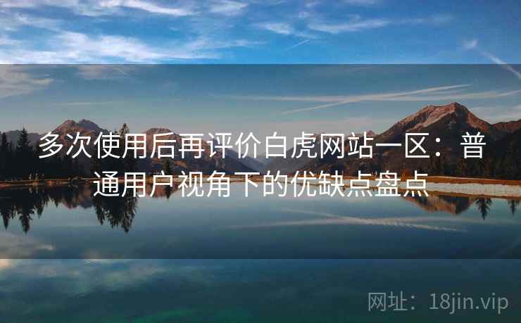 多次使用后再评价白虎网站一区：普通用户视角下的优缺点盘点
