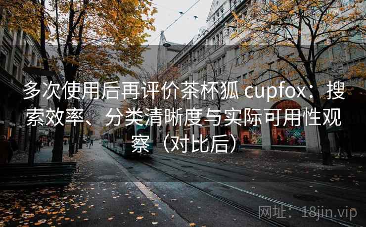 多次使用后再评价茶杯狐 cupfox：搜索效率、分类清晰度与实际可用性观察（对比后）