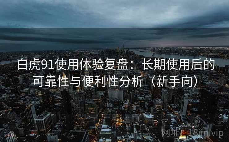 白虎91使用体验复盘：长期使用后的可靠性与便利性分析（新手向）